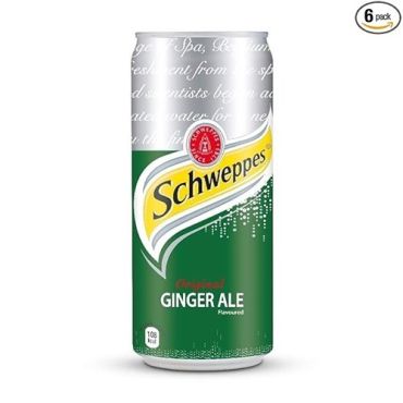 Schweppes Ginger Ale, 300Ml, 24 Pieces Per Carton